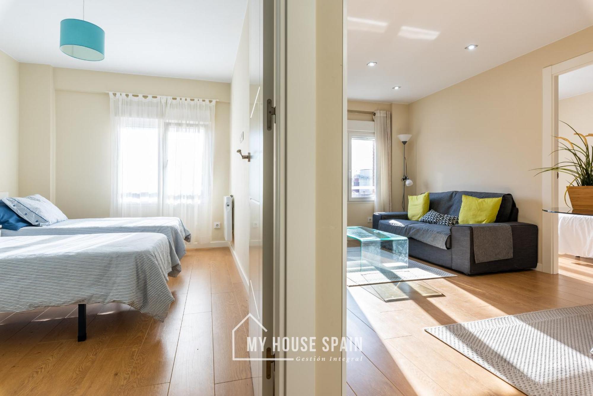 Myhousespain - Radiante Piso Junto A La Playa Хихон Экстерьер фото